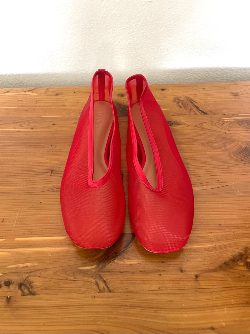 Old Navy Red Mesh Flats